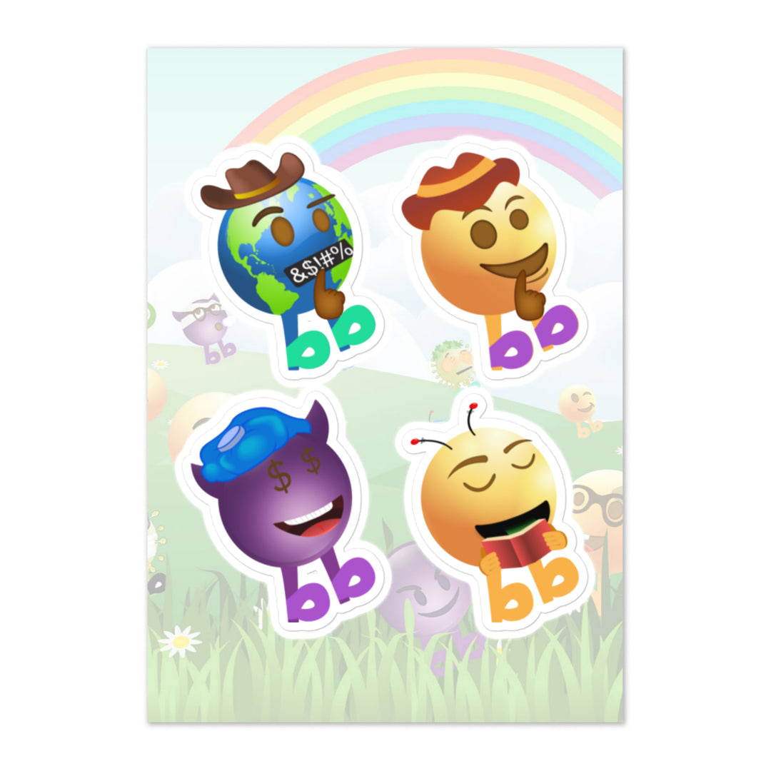 Megabb PaPa Stickers - Emojibb