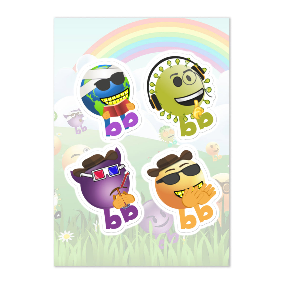 Megabb PaPa Stickers - Emojibb