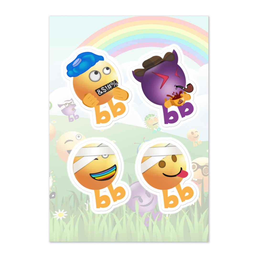 Megabb PaPa Stickers - Emojibb