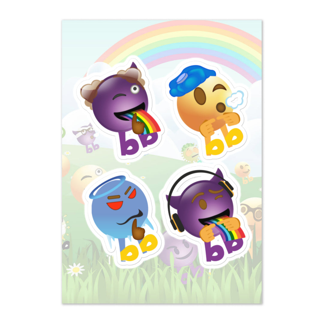 Megabb PaPa Stickers - Emojibb