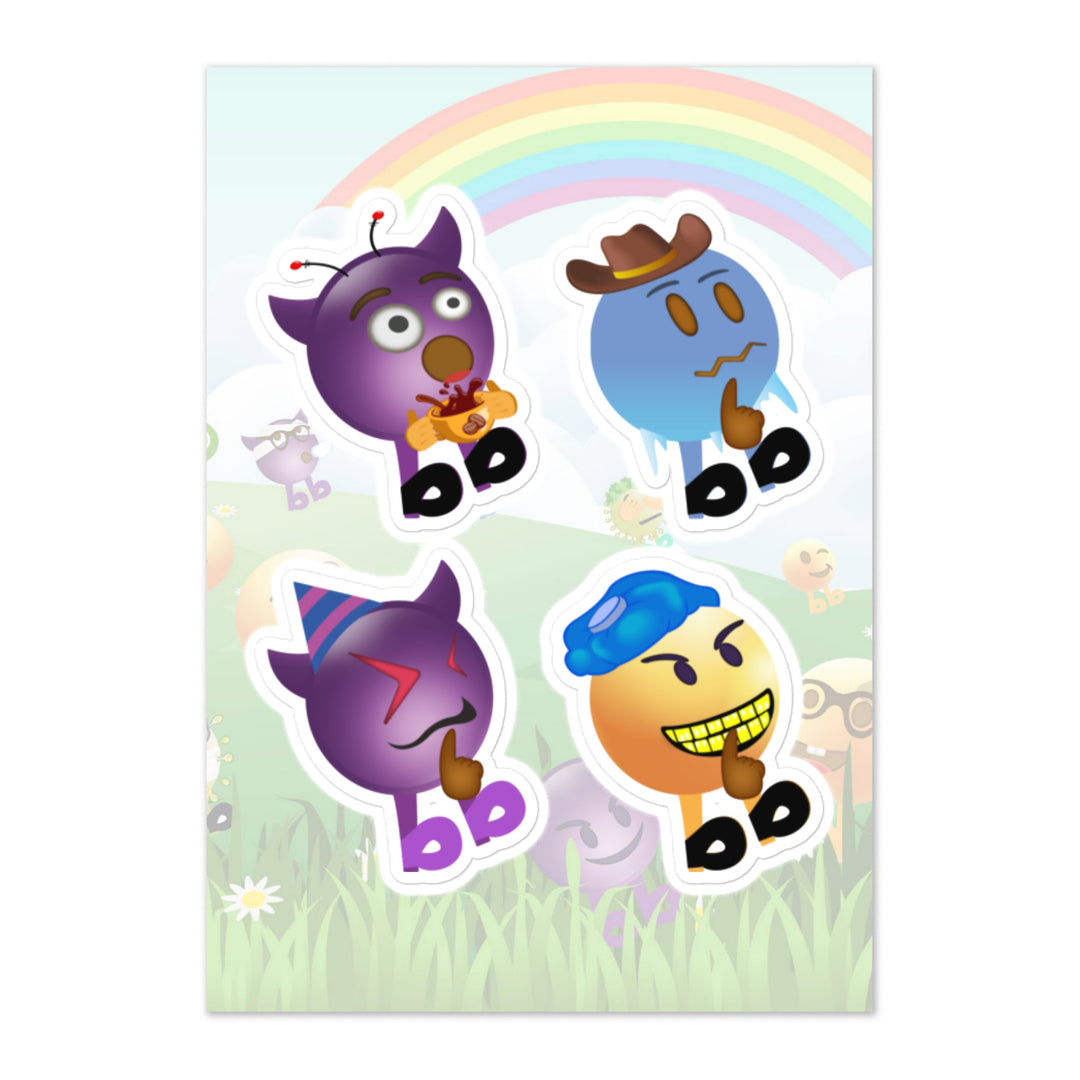 Megabb PaPa Stickers - Emojibb