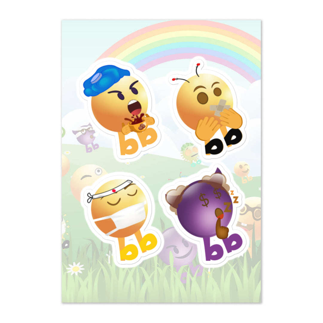 Megabb PaPa Stickers - Emojibb