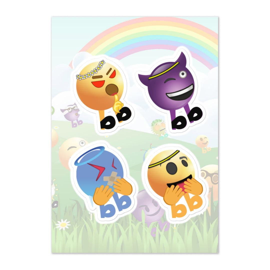 Megabb PaPa Stickers - Emojibb