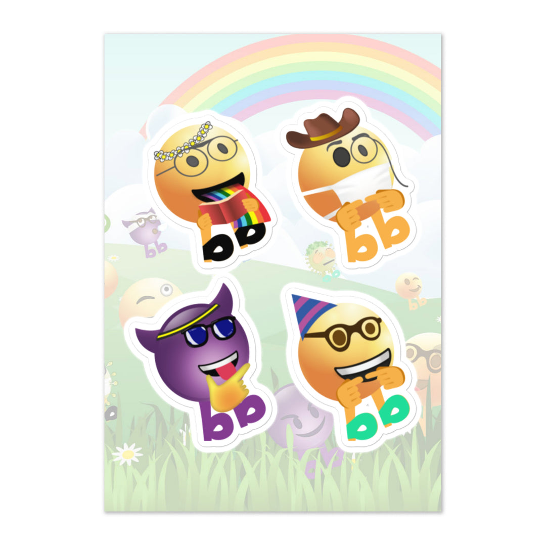 Megabb PaPa Stickers - Emojibb