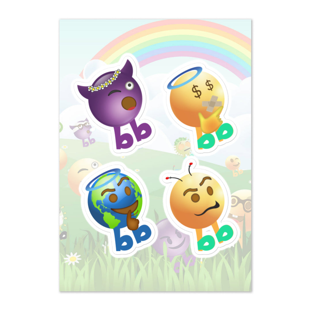 Megabb PaPa Stickers - Emojibb