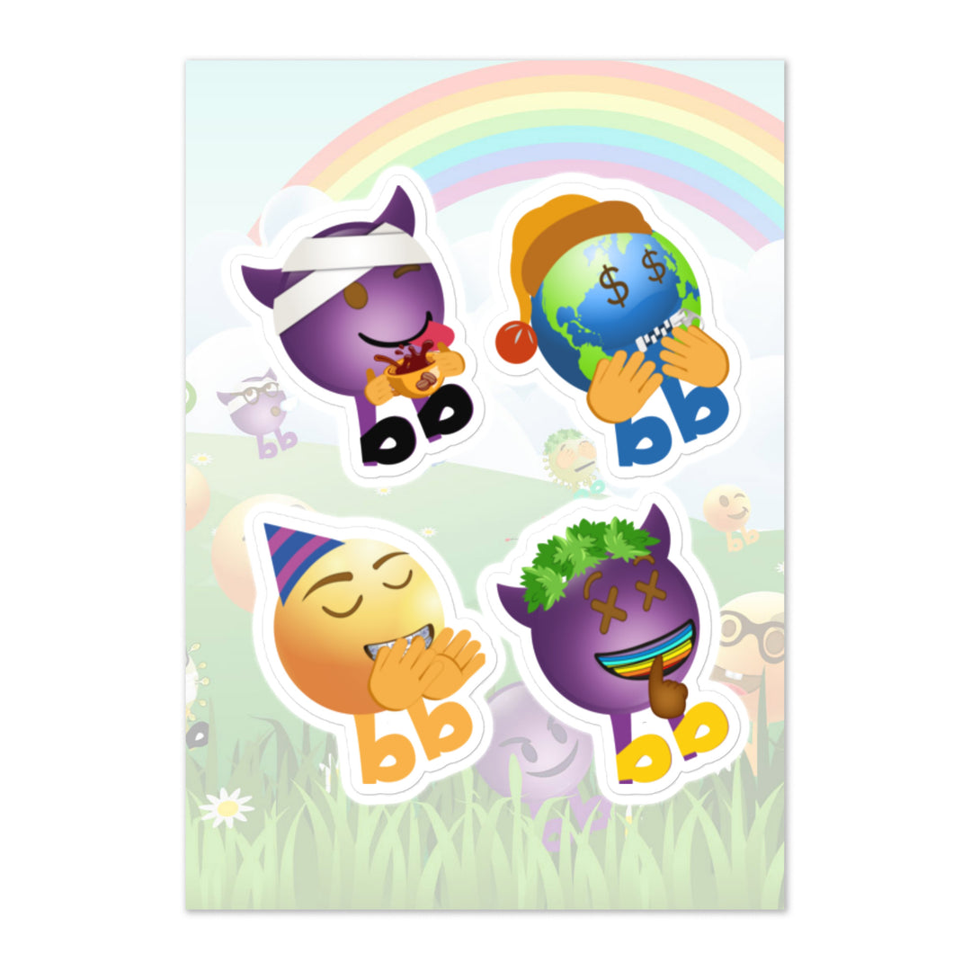 Megabb PaPa Stickers - Emojibb