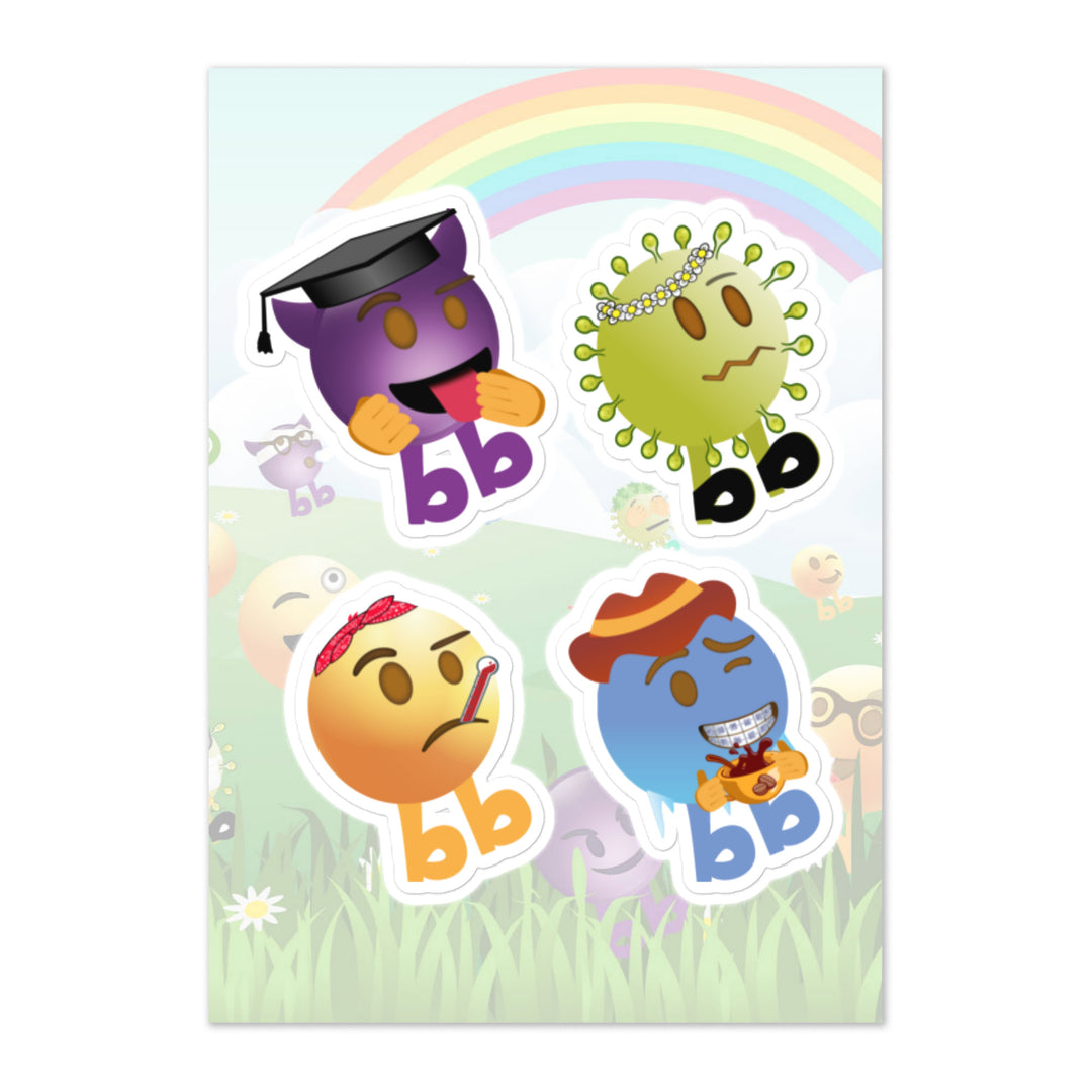 Megabb PaPa Stickers - Emojibb