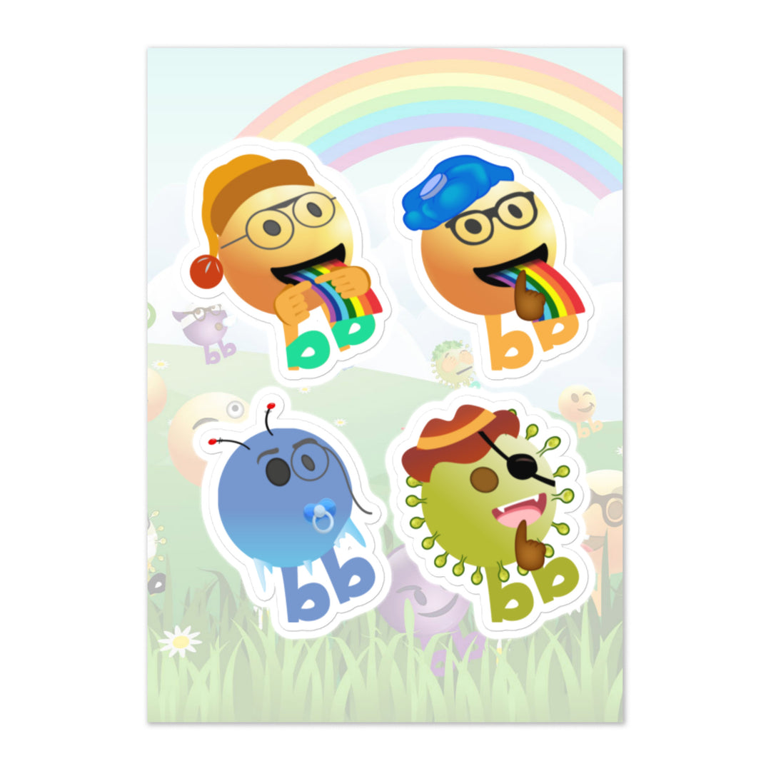 Megabb PaPa Stickers - Emojibb