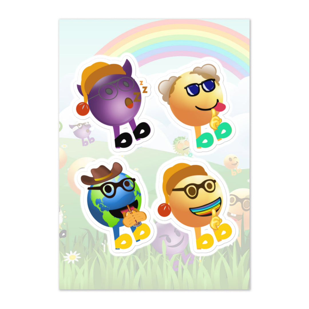 Megabb PaPa Stickers - Emojibb