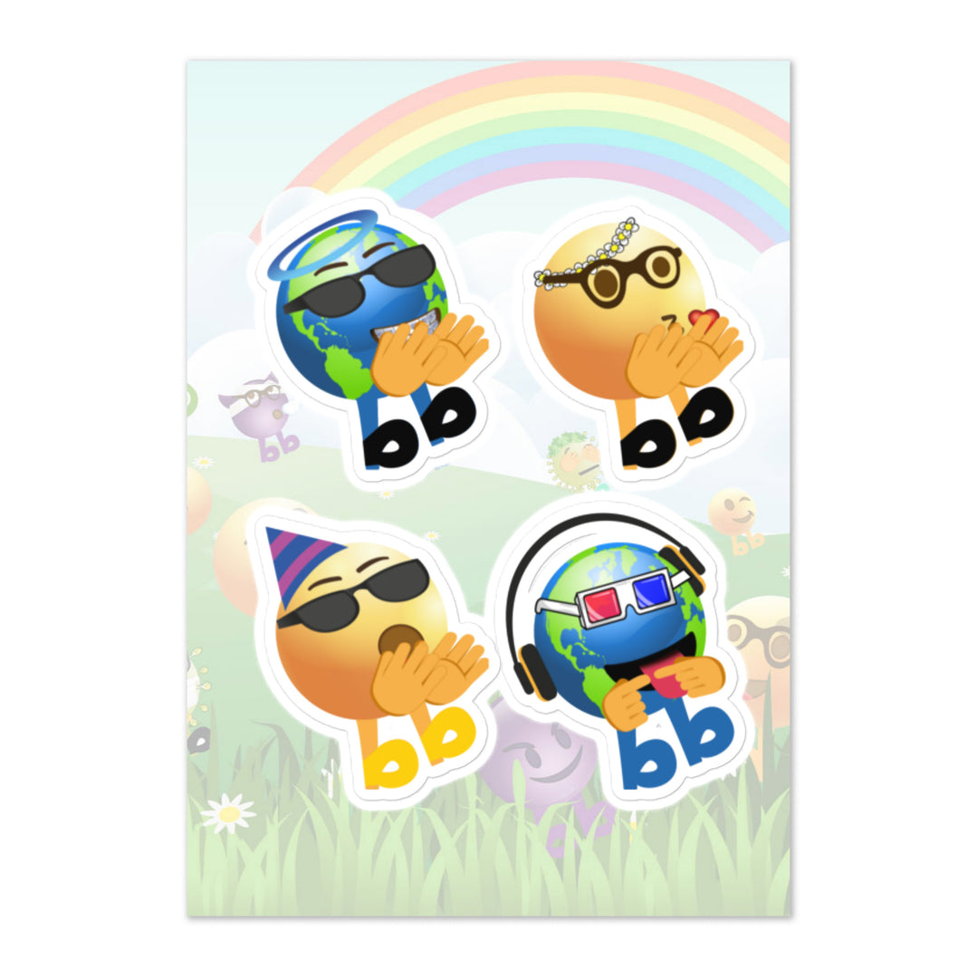 Megabb PaPa Stickers - Emojibb