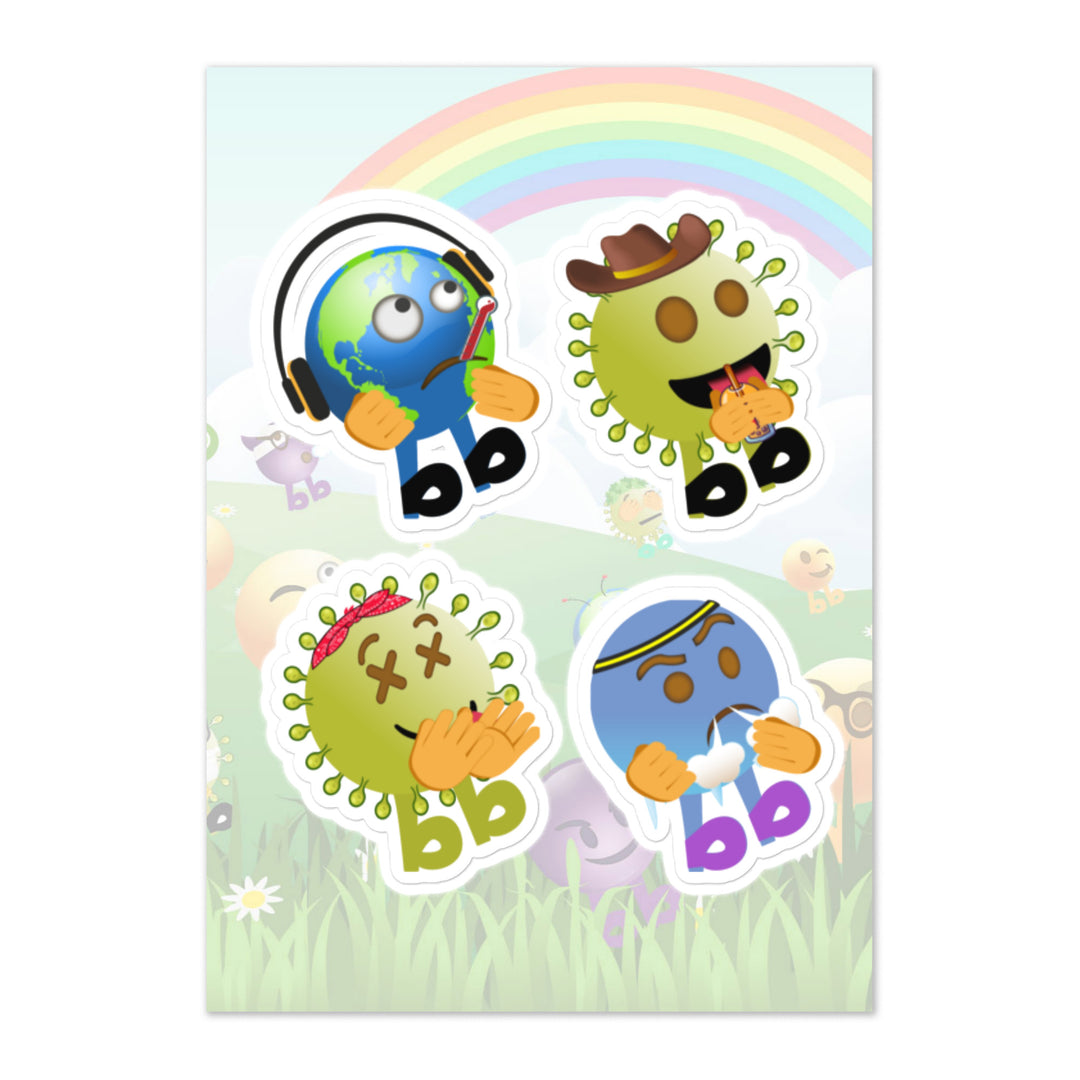 Megabb PaPa Stickers - Emojibb