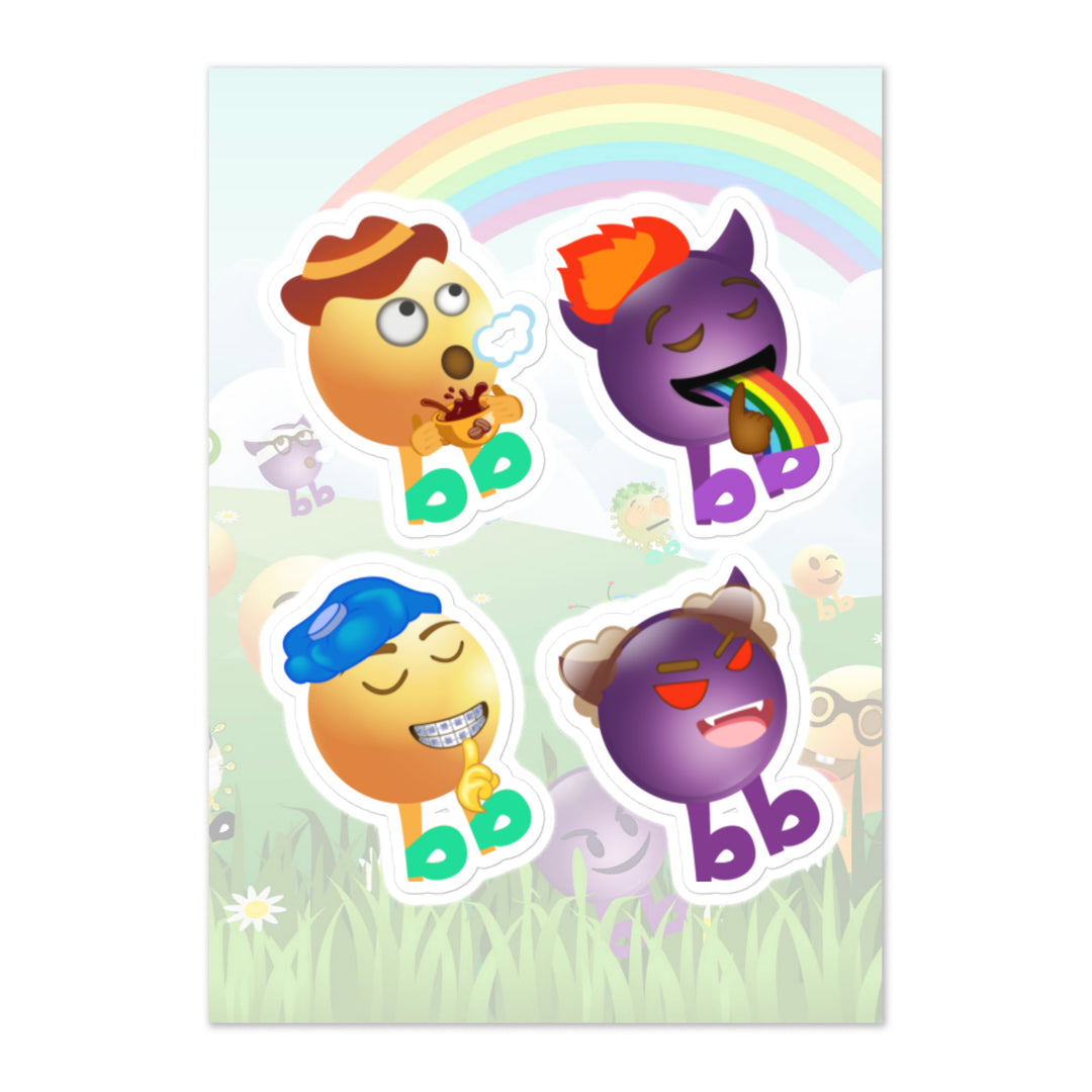 Megabb PaPa Stickers - Emojibb