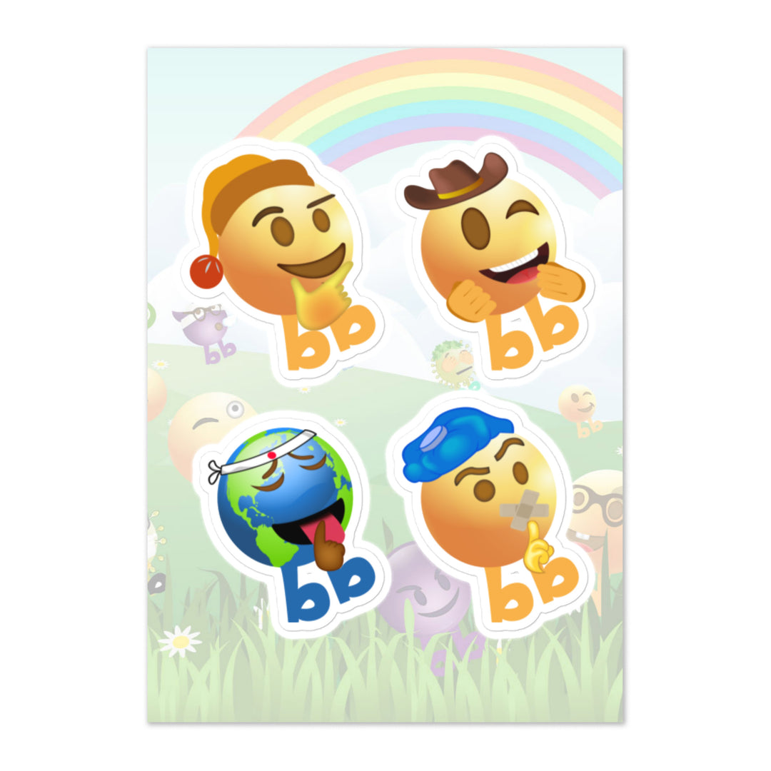 Megabb PaPa Stickers - Emojibb