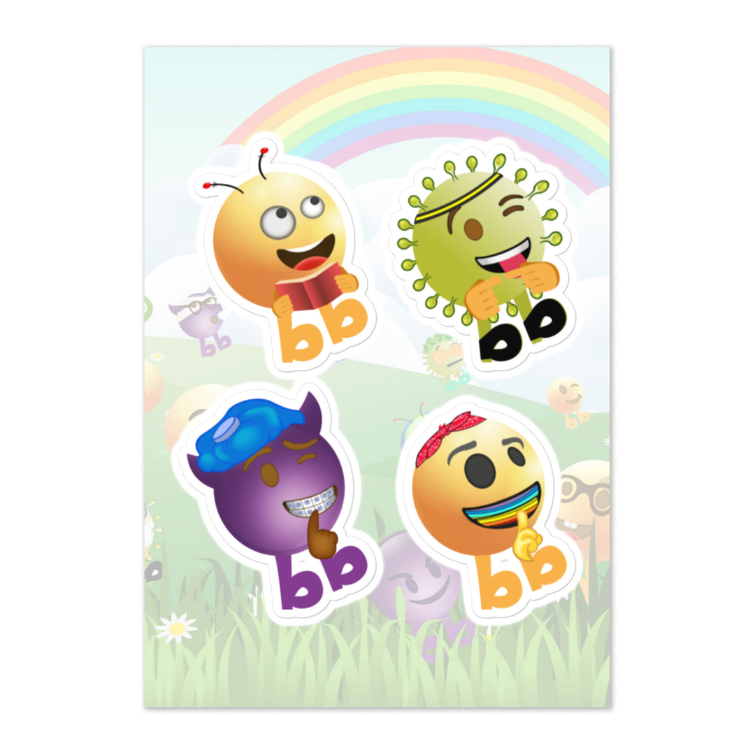 Megabb PaPa Stickers - Emojibb