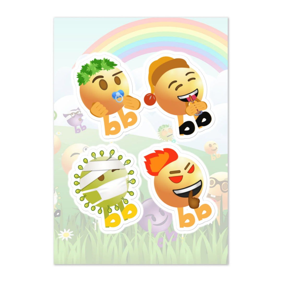 Megabb PaPa Stickers - Emojibb
