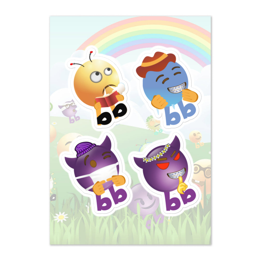 Megabb PaPa Stickers - Emojibb