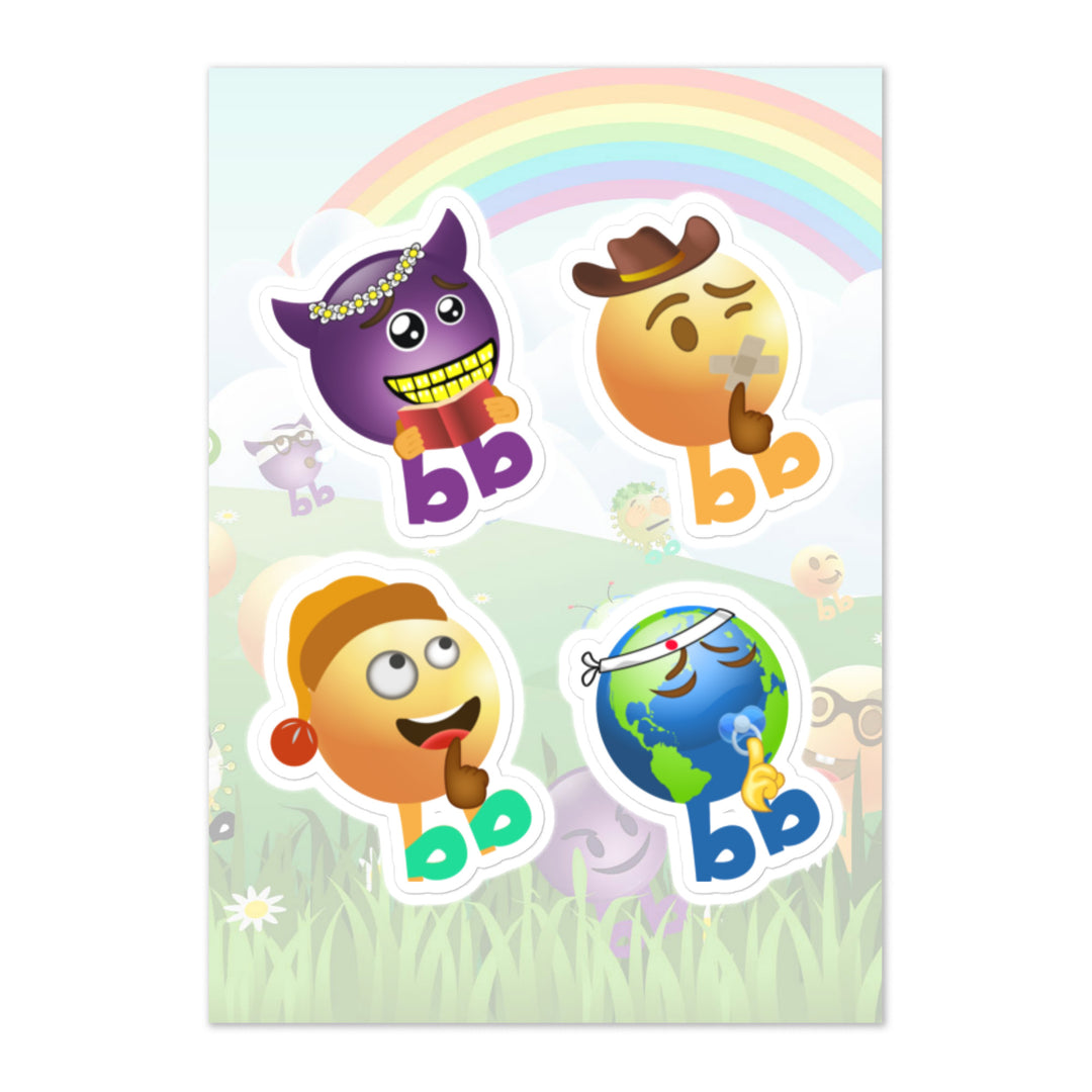 Megabb PaPa Stickers - Emojibb