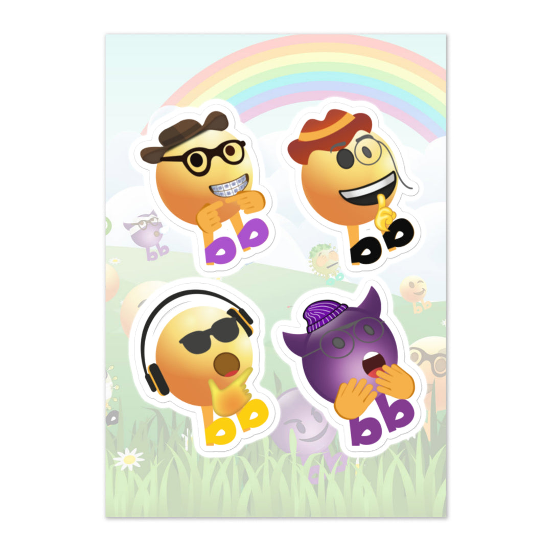 Megabb PaPa Stickers - Emojibb
