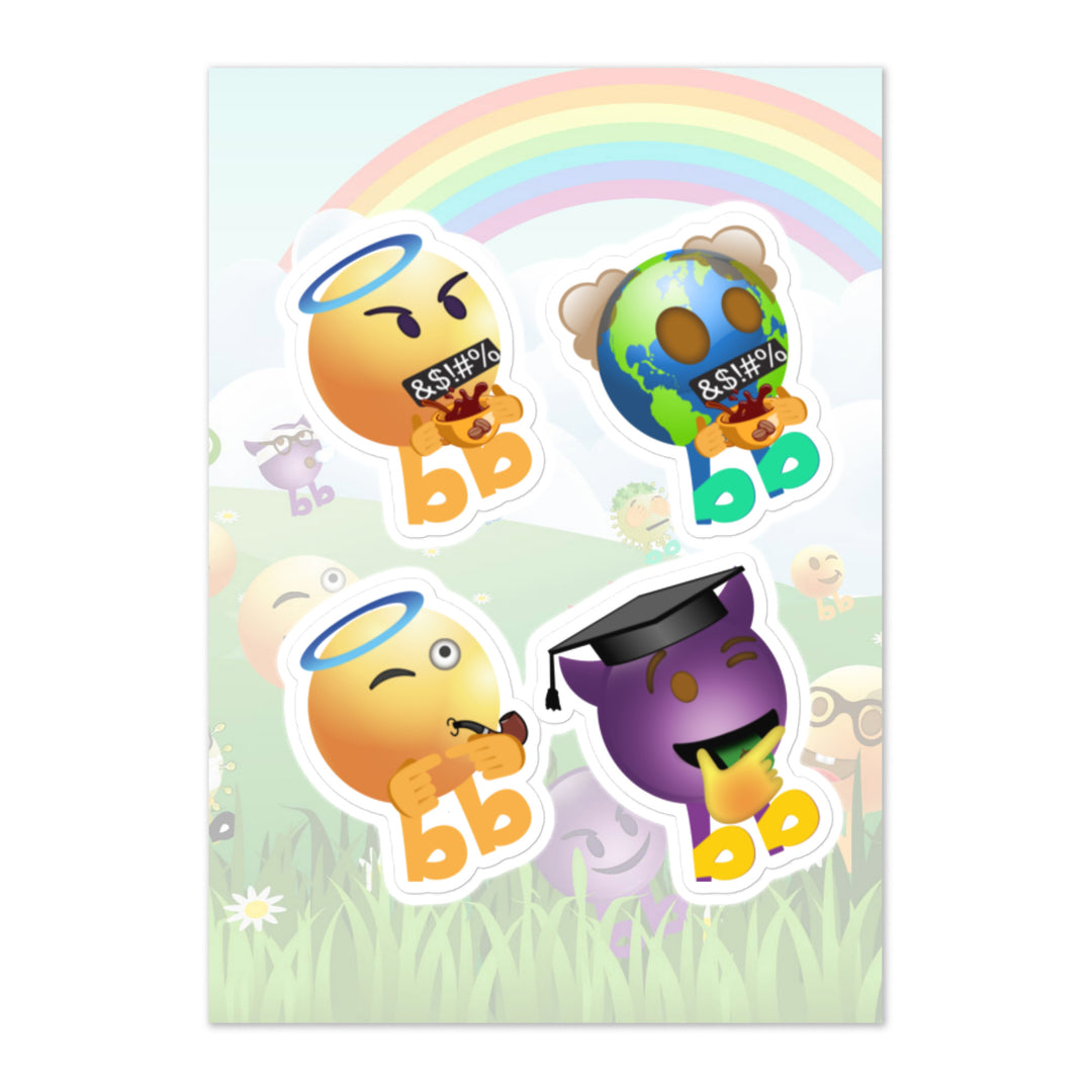 Megabb PaPa Stickers - Emojibb