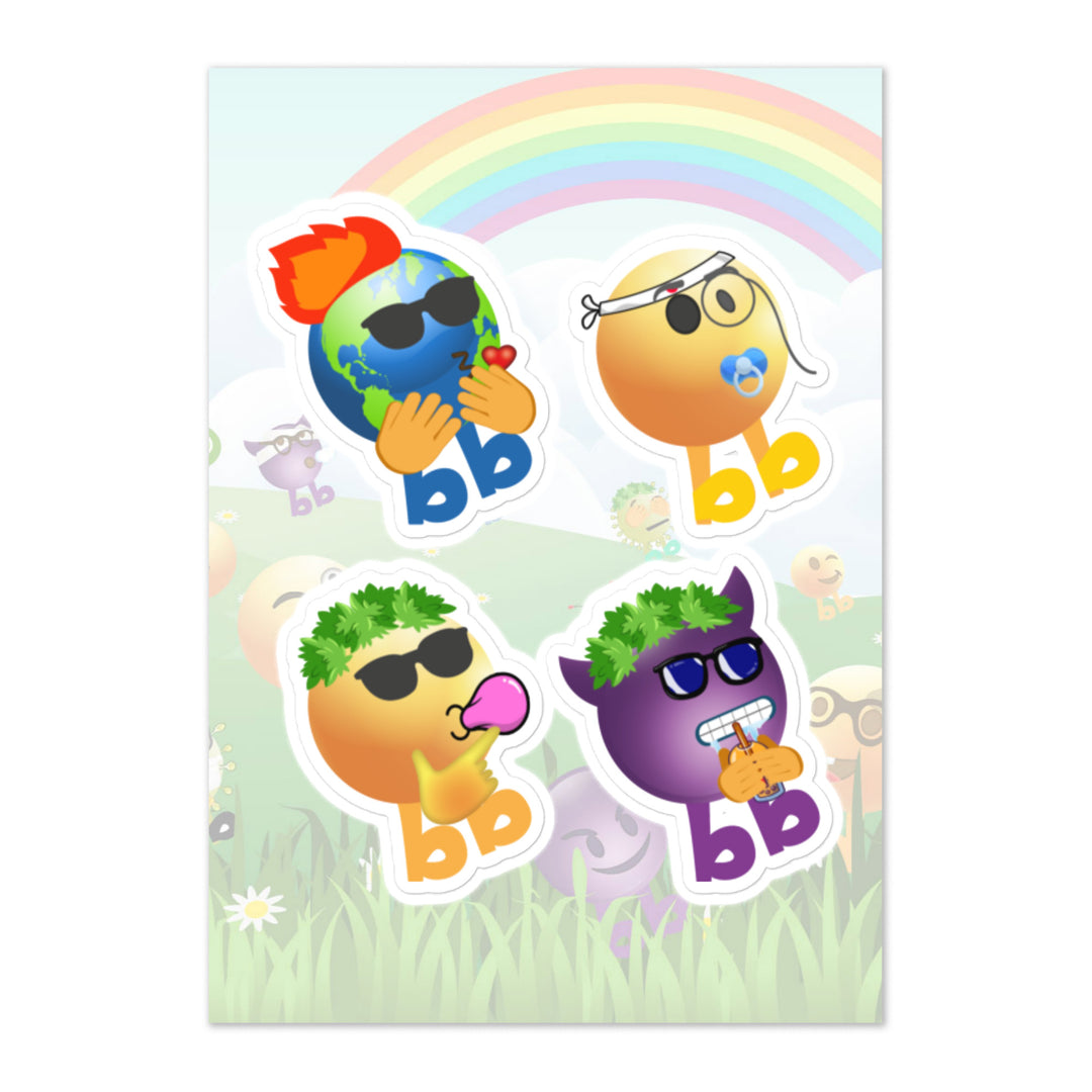 Megabb PaPa Stickers - Emojibb