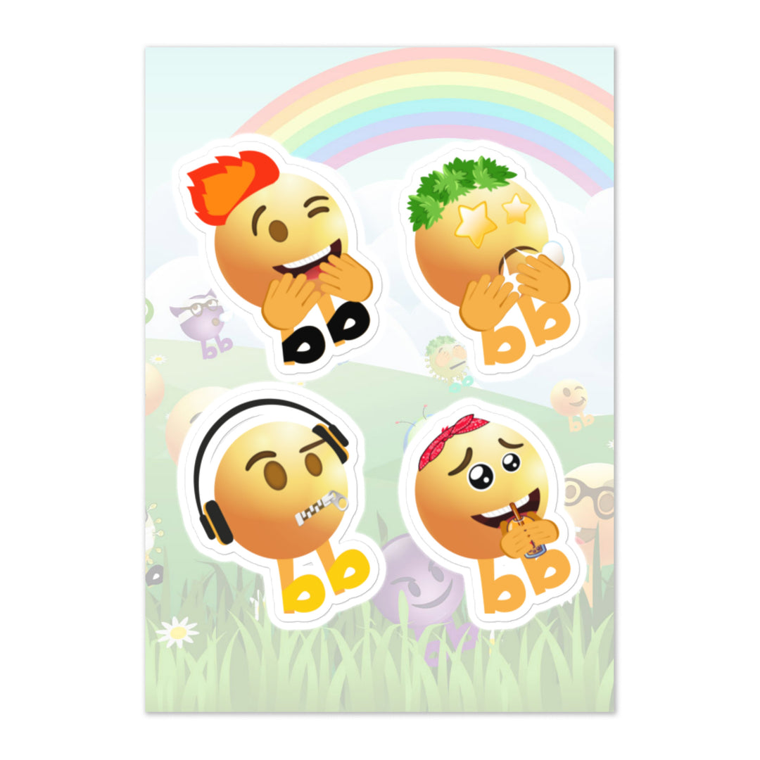 Megabb PaPa Stickers - Emojibb