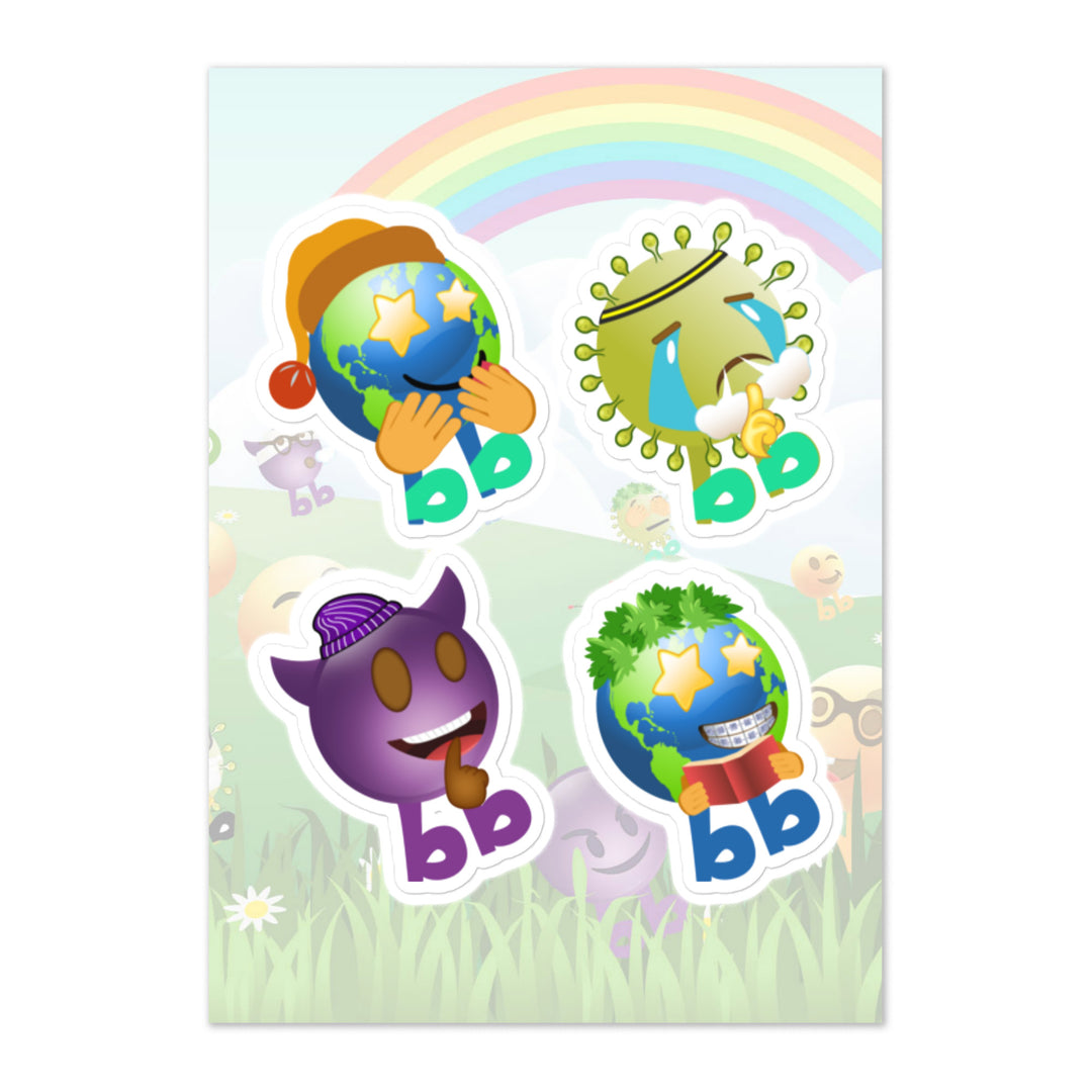 Megabb PaPa Stickers - Emojibb