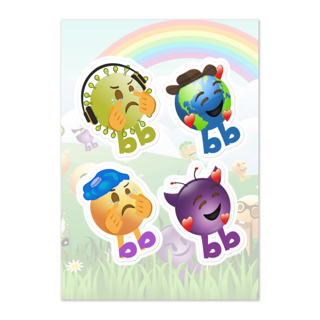 Megabb PaPa Stickers - Emojibb