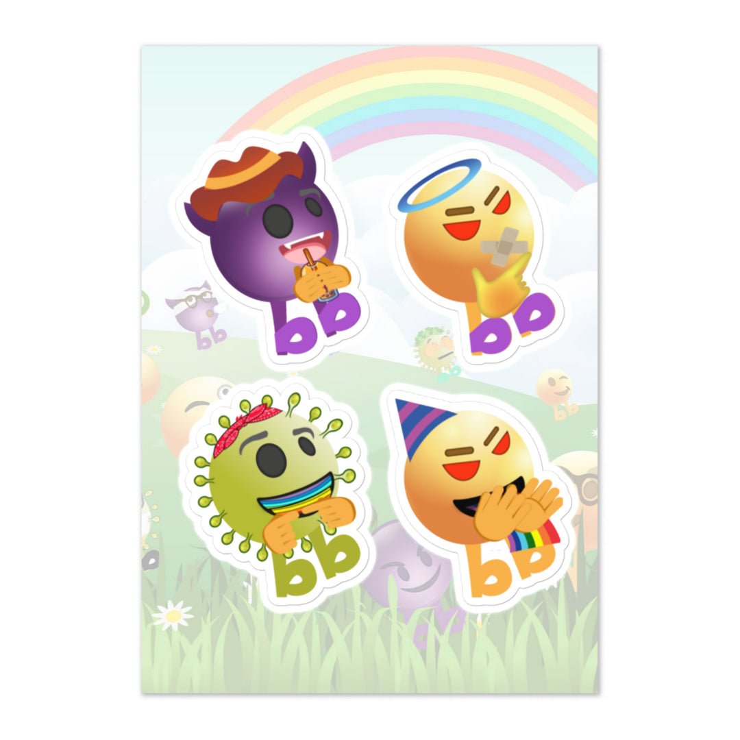 Megabb PaPa Stickers - Emojibb