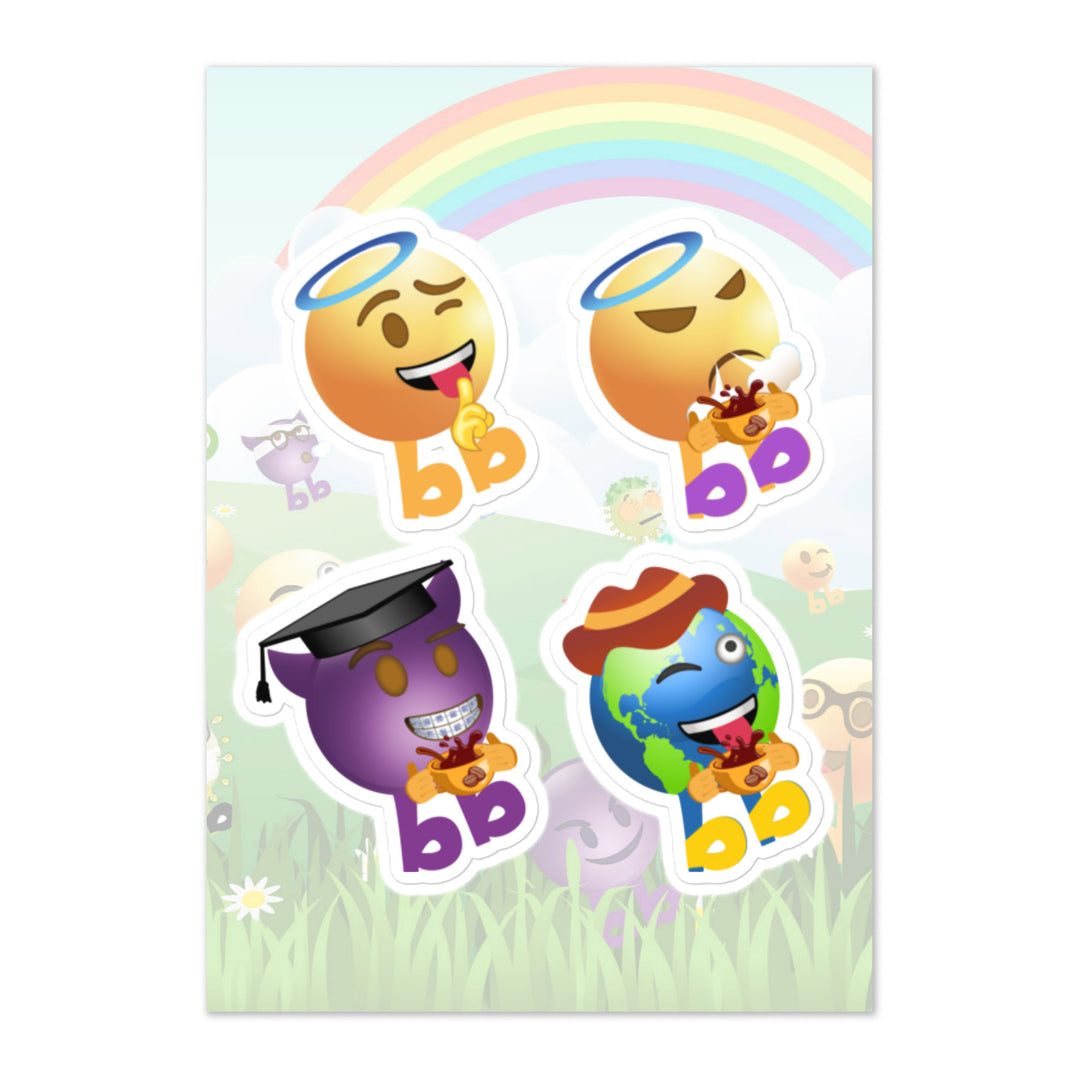 Megabb PaPa Stickers - Emojibb