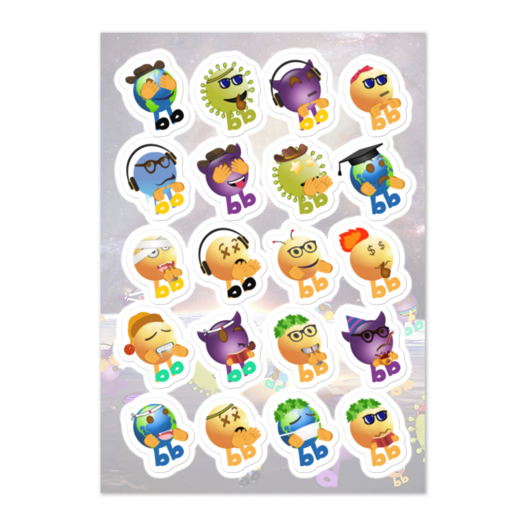 Megabb Buddy Stickers - Emojibb