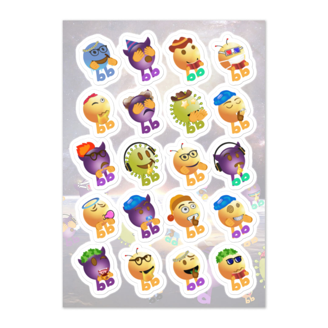 Megabb Buddy Stickers - Emojibb