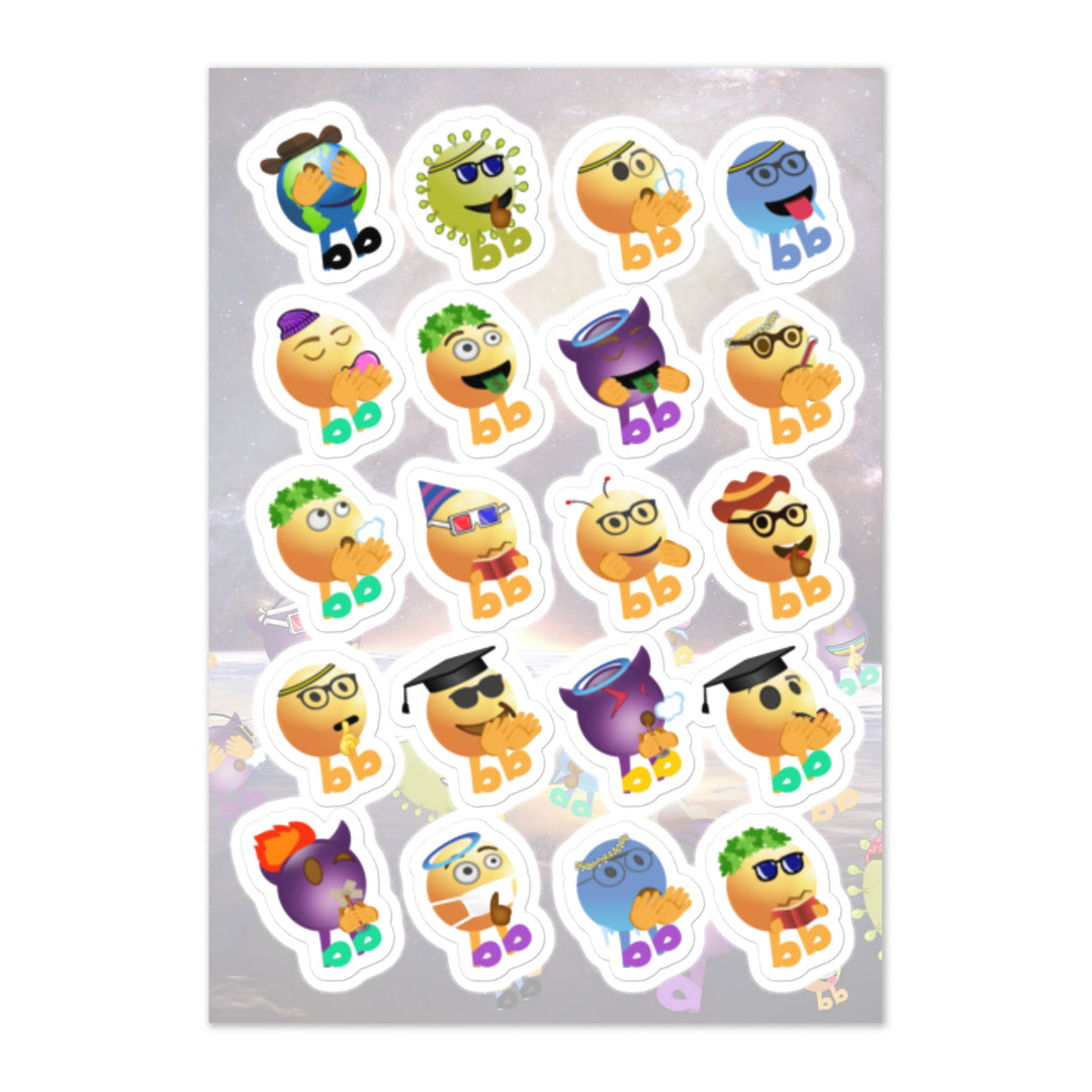 Megabb Buddy Stickers - Emojibb