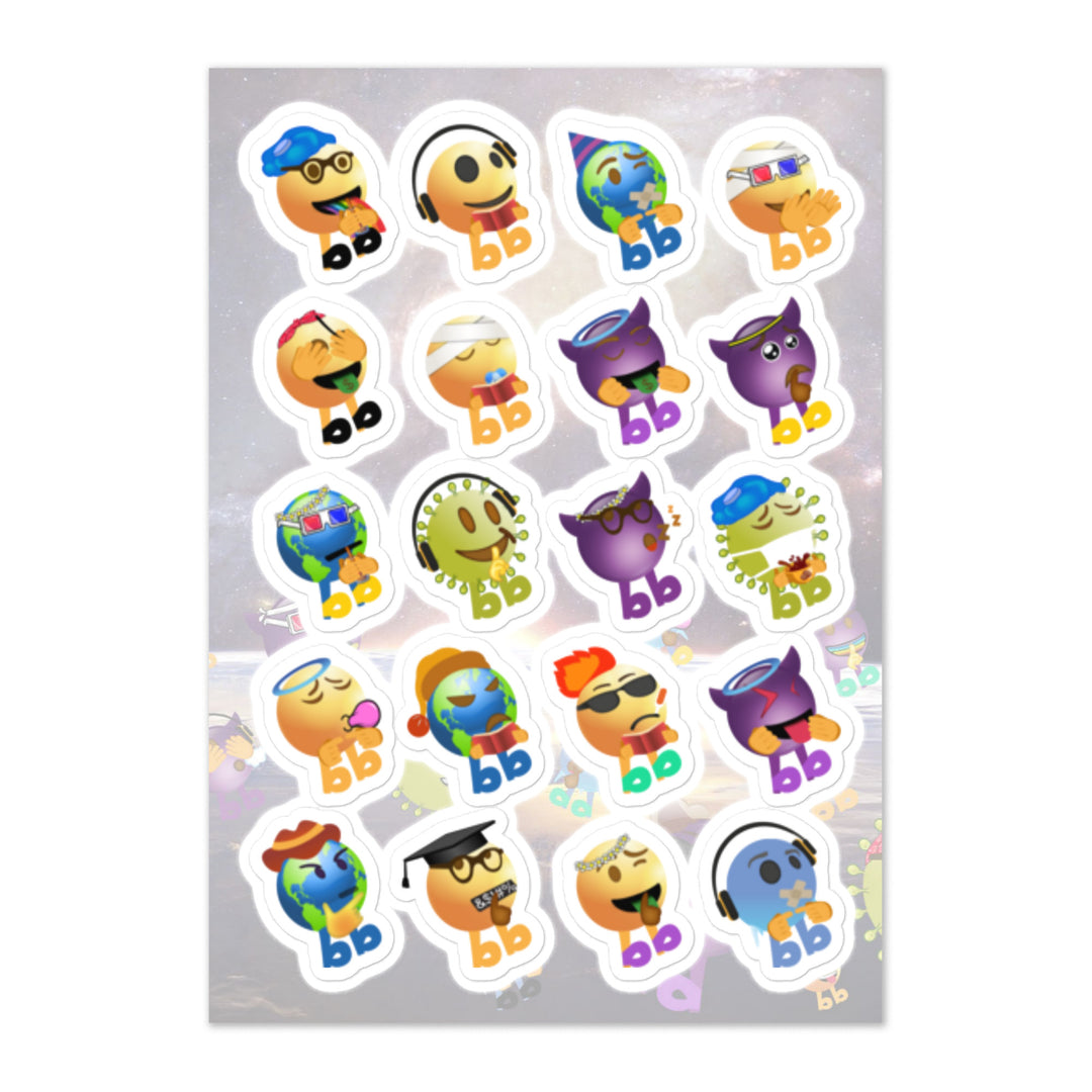 Megabb Buddy Stickers - Emojibb