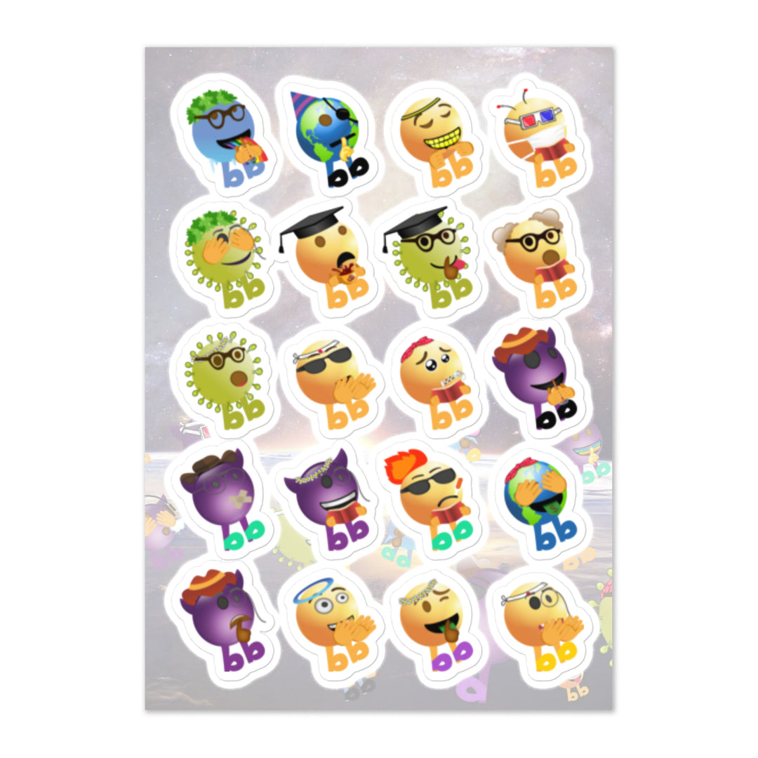 Megabb Buddy Stickers - Emojibb