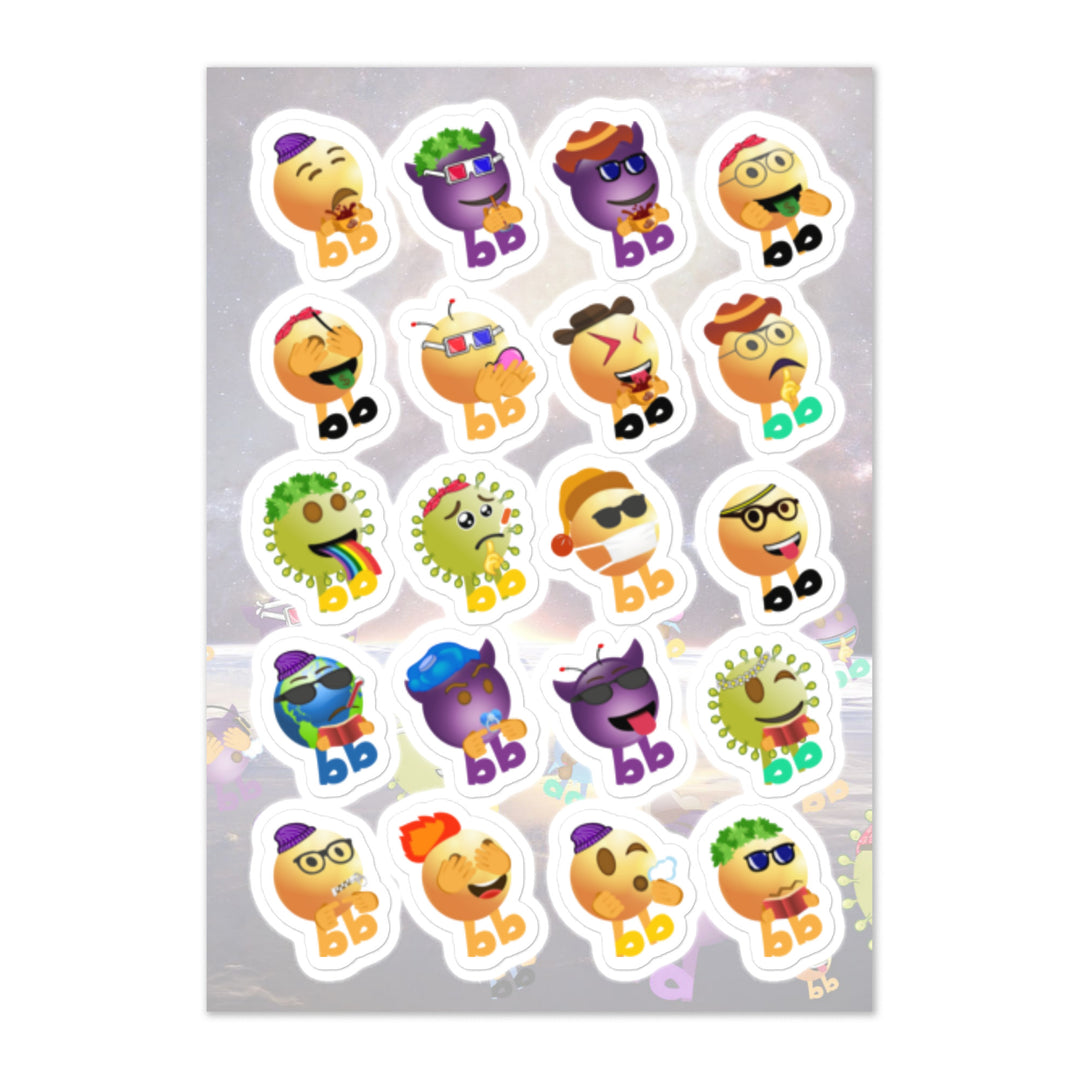 Megabb Buddy Stickers - Emojibb