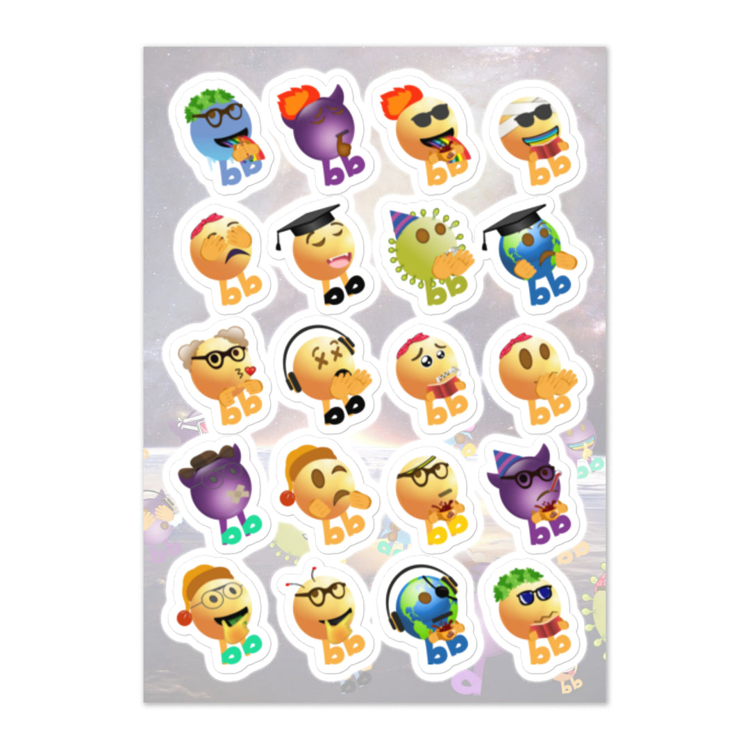 Megabb Buddy Stickers - Emojibb