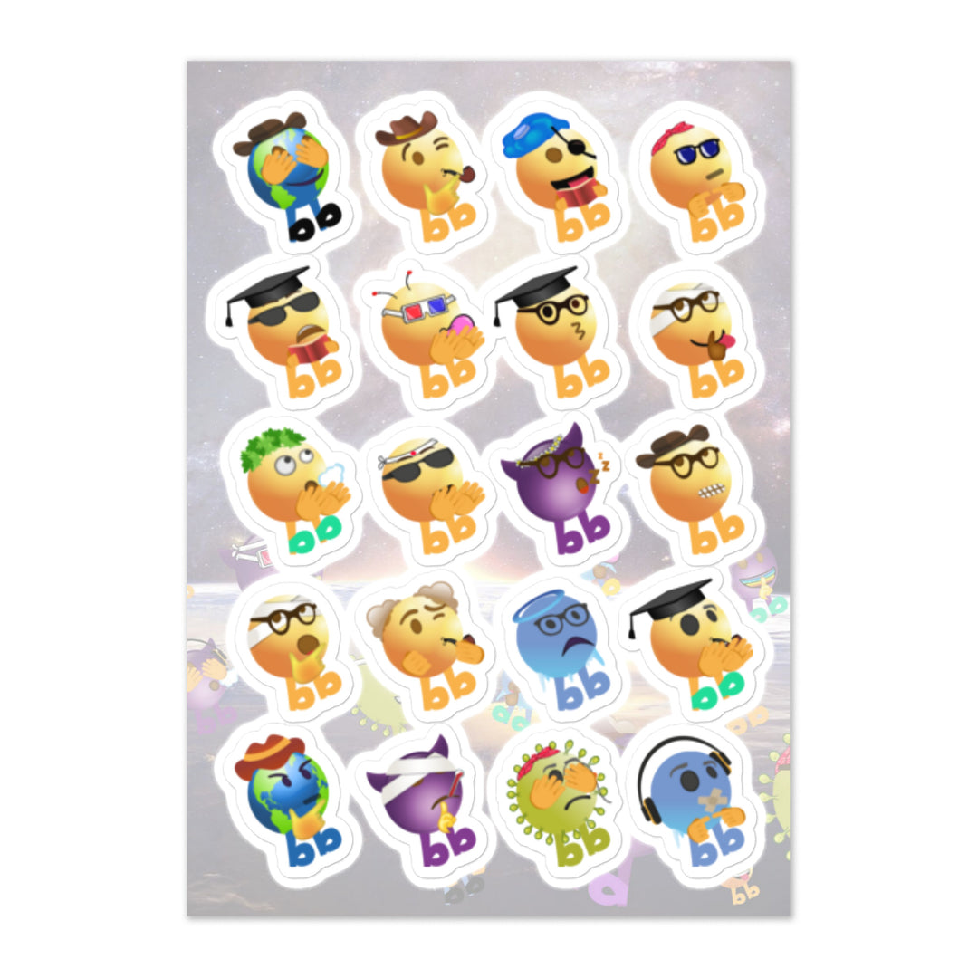 Megabb Buddy Stickers - Emojibb