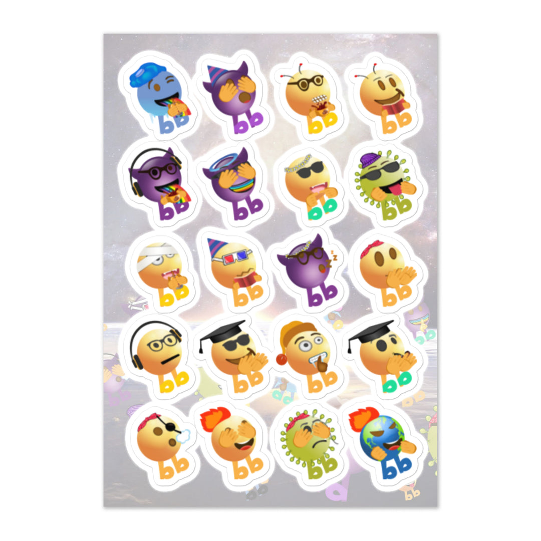 Megabb Buddy Stickers - Emojibb