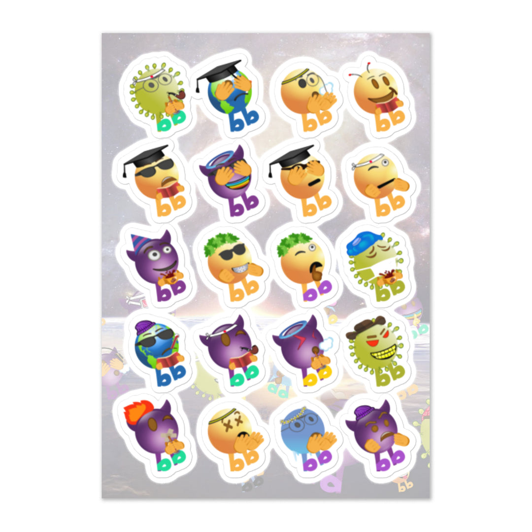 Megabb Buddy Stickers - Emojibb