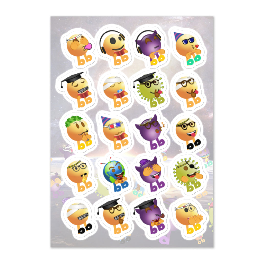 Megabb Buddy Stickers - Emojibb