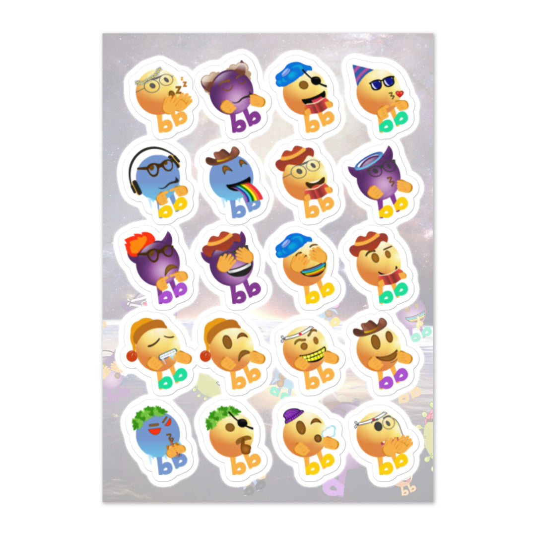 Megabb Buddy Stickers - Emojibb
