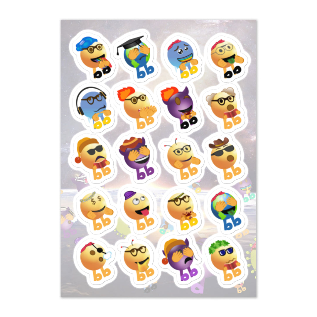 Megabb Buddy Stickers - Emojibb