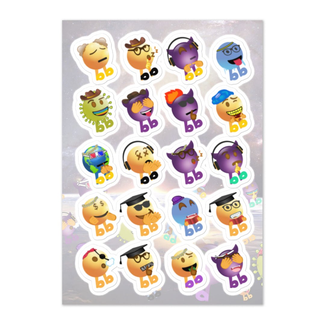 Megabb Buddy Stickers - Emojibb