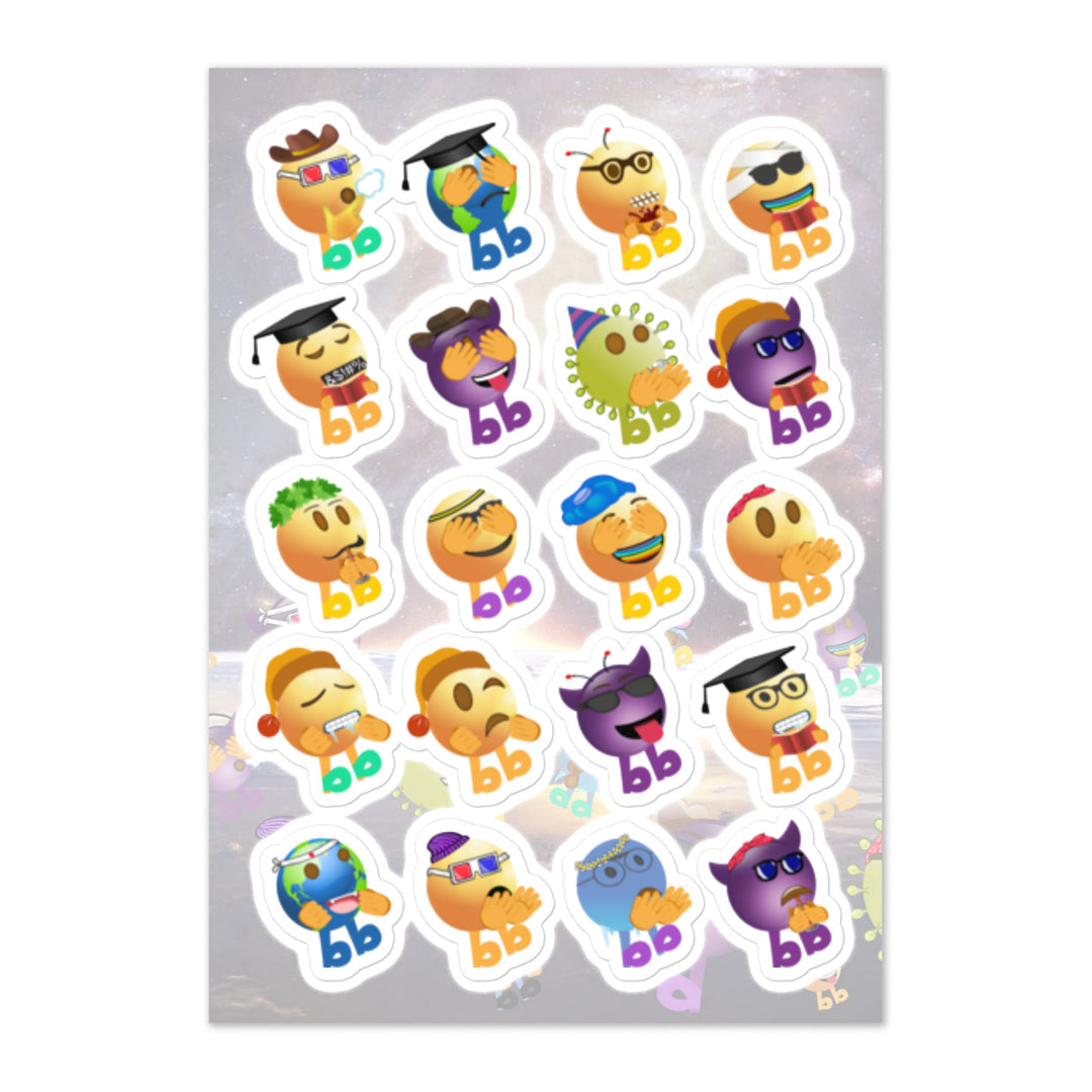 Megabb Buddy Stickers - Emojibb