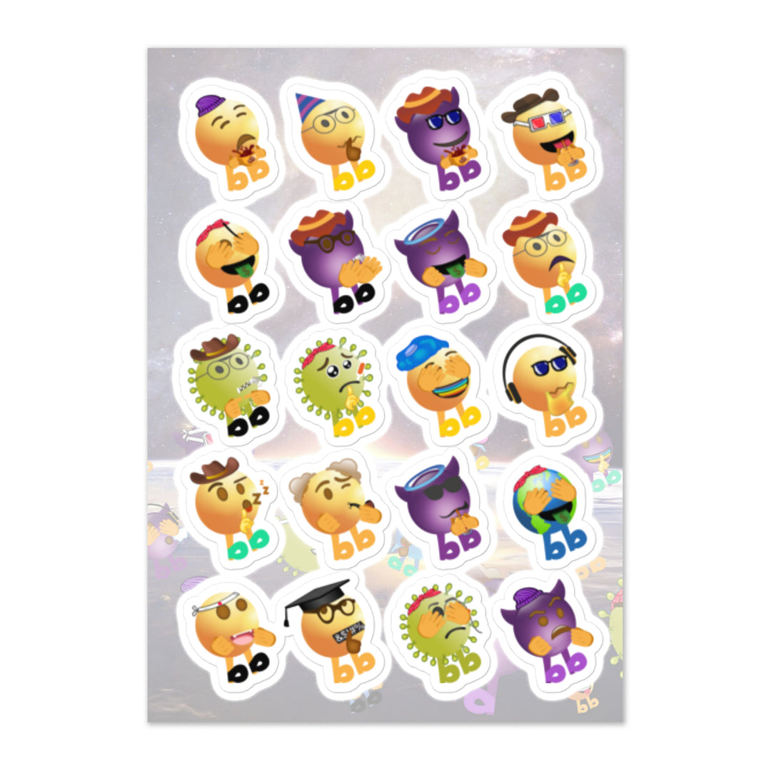 Megabb Buddy Stickers - Emojibb
