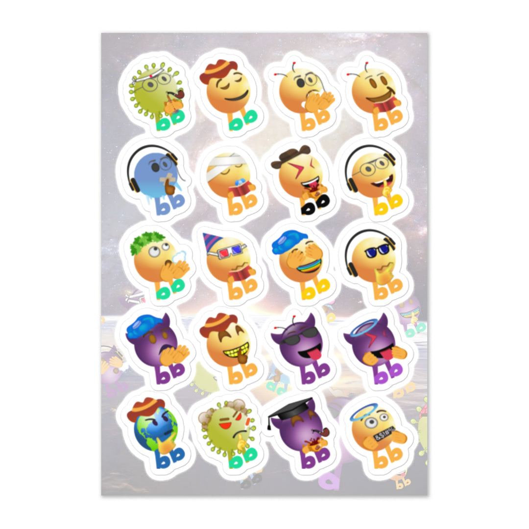 Megabb Buddy Stickers - Emojibb
