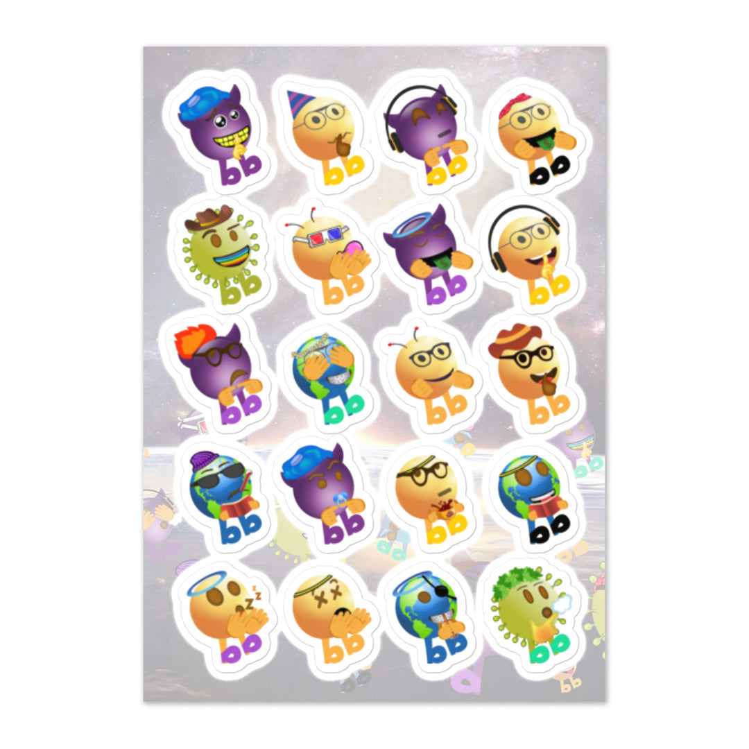 Megabb Buddy Stickers - Emojibb