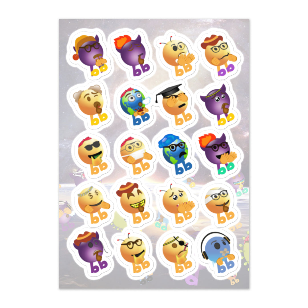 Megabb Buddy Stickers - Emojibb