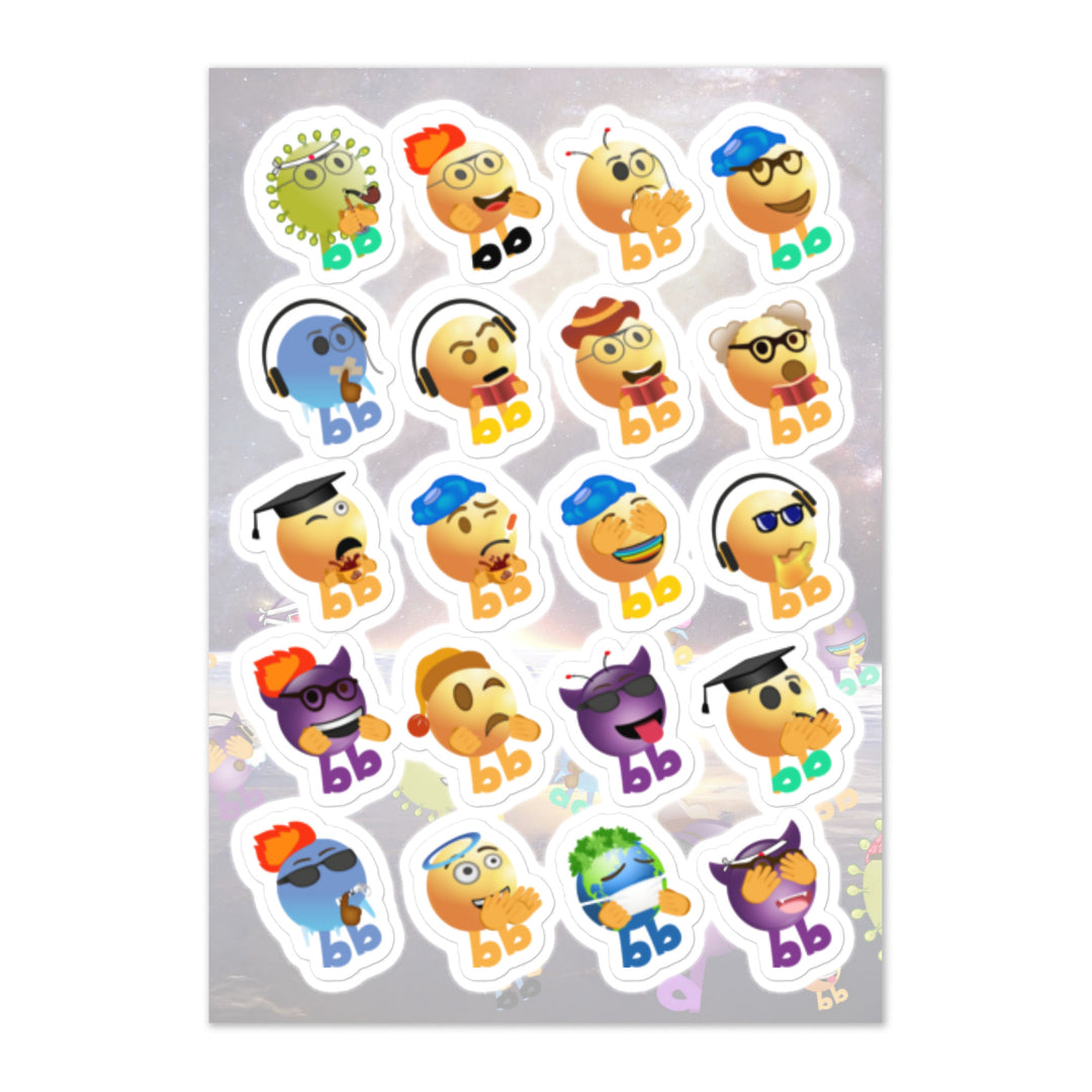 Megabb Buddy Stickers - Emojibb
