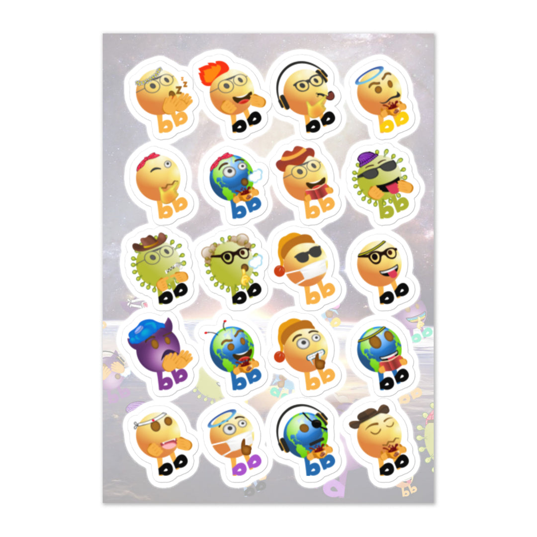 Megabb Buddy Stickers - Emojibb